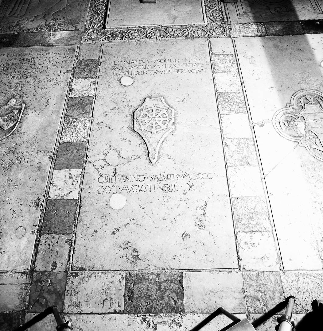 lapide tombale - ambito veneto (sec. XV)