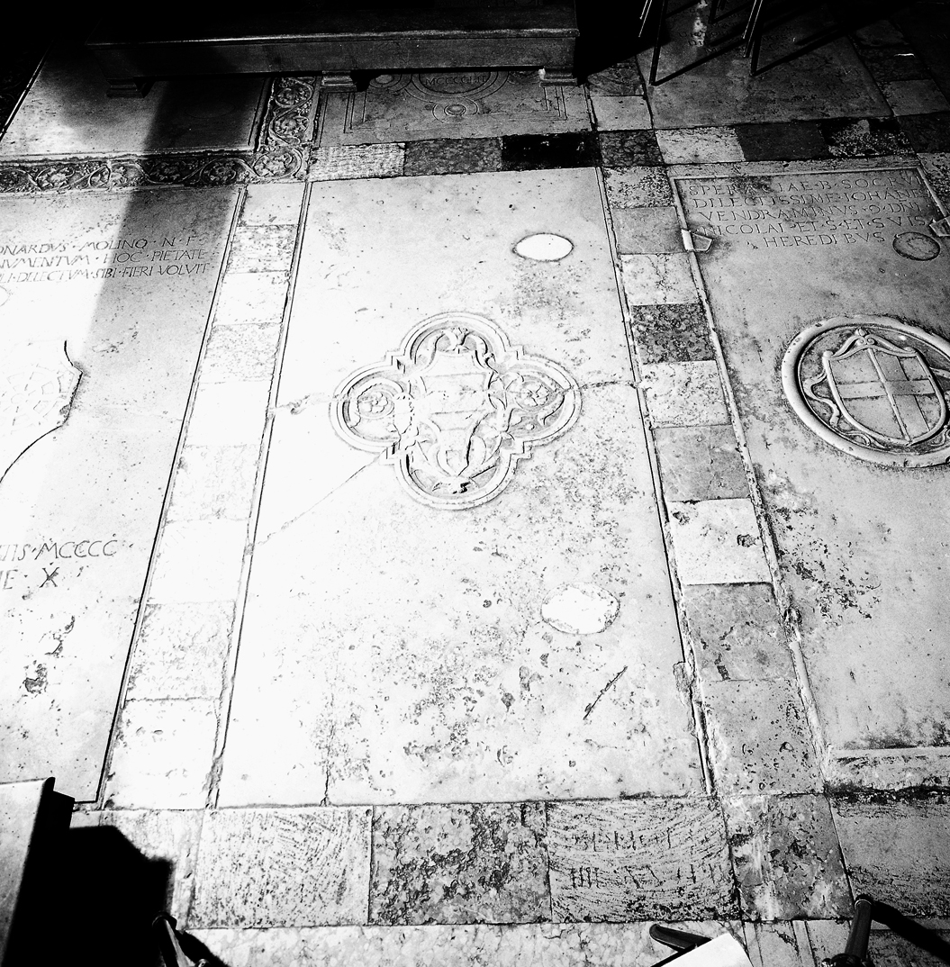 lapide tombale - ambito veneto (sec. XV)