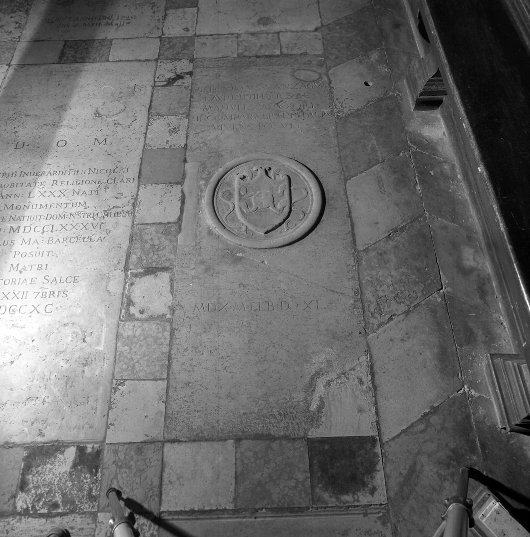 lapide tombale - ambito veneto (sec. XVI)