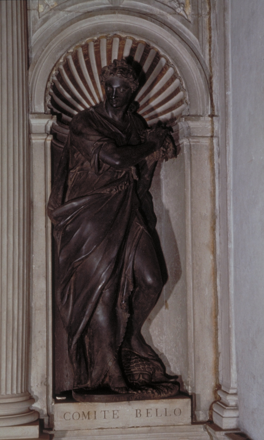 allegoria della Giustizia (scultura) di Aspetti Tiziano detto Minio (sec. XVI)