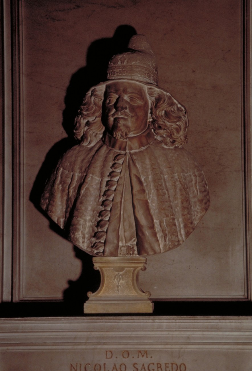 Ritratto del doge Sagredo Nicolò (busto, elemento d'insieme) di Gai Antonio (sec. XVIII)