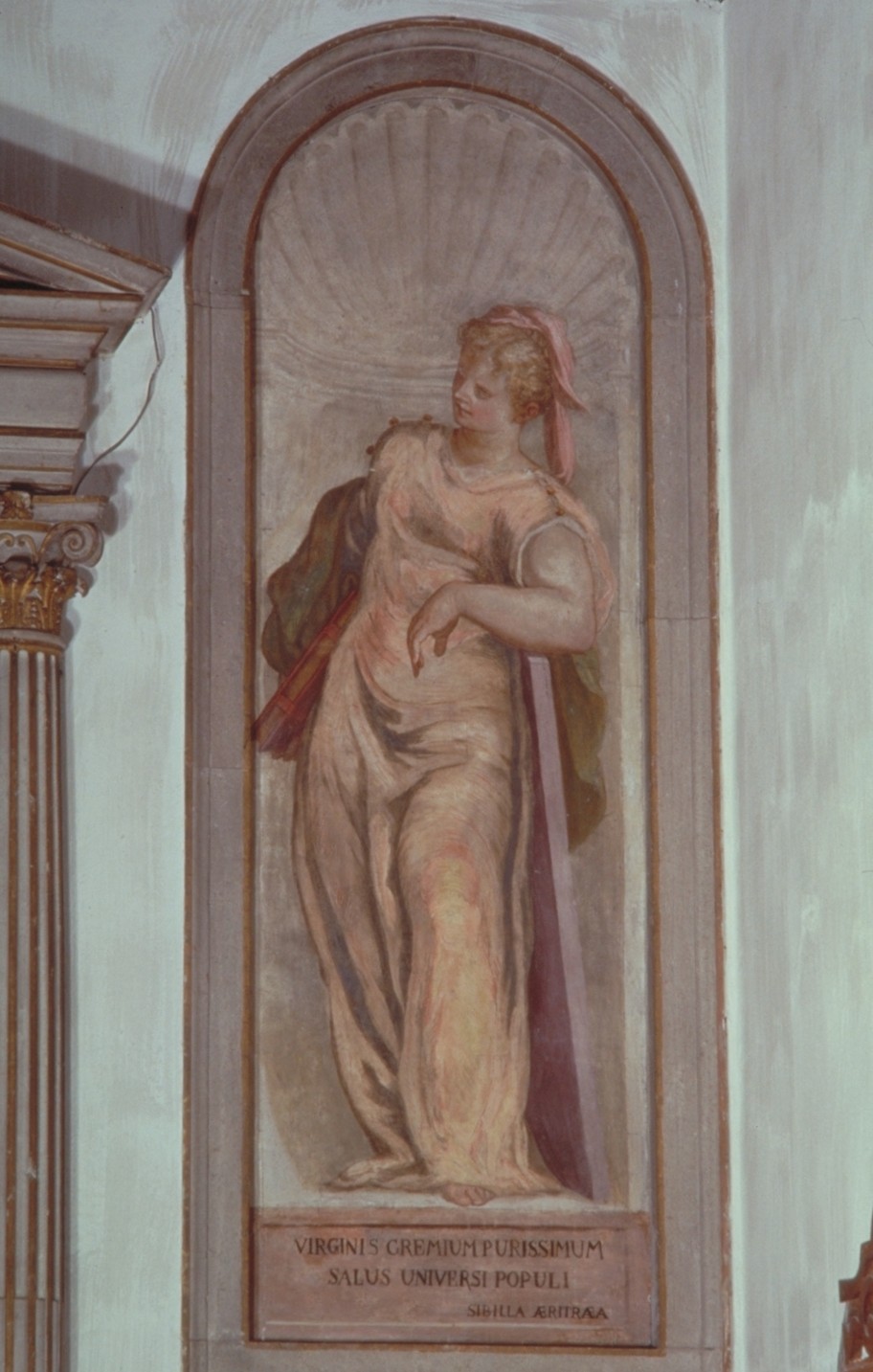 Sibilla Eritrea (dipinto) di Porta Giuseppe detto Giuseppe Salviati (metà sec. XVI)