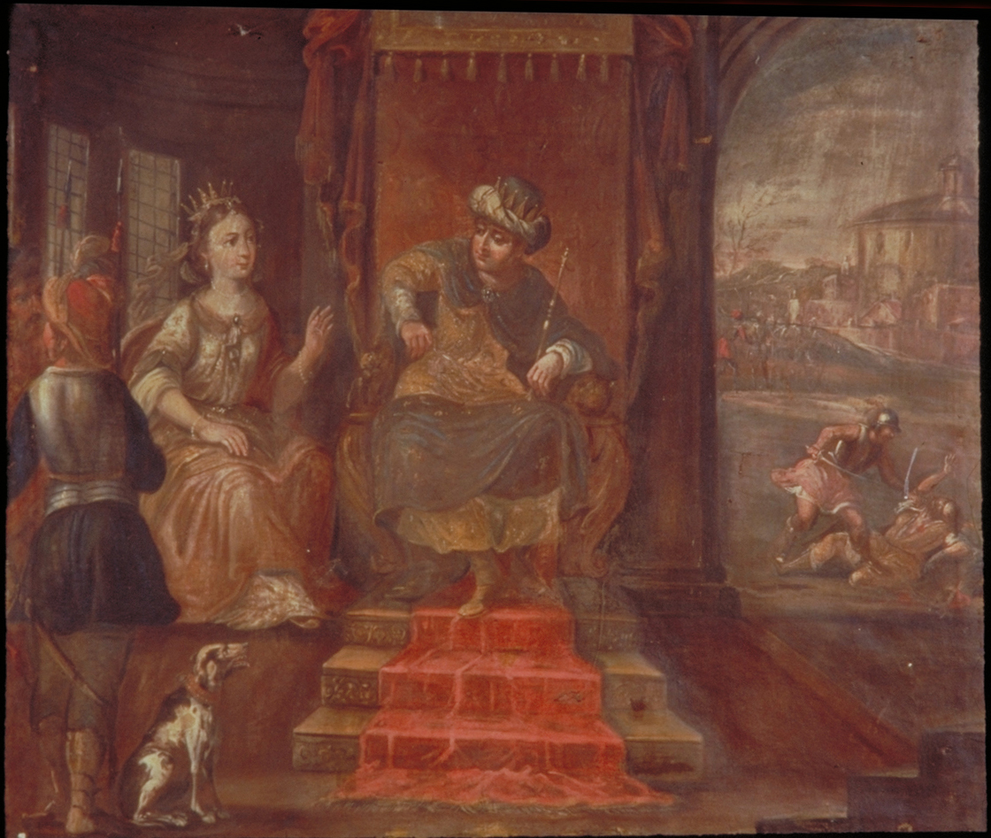 scena biblica (dipinto) - ambito veneto (sec. XVIII)