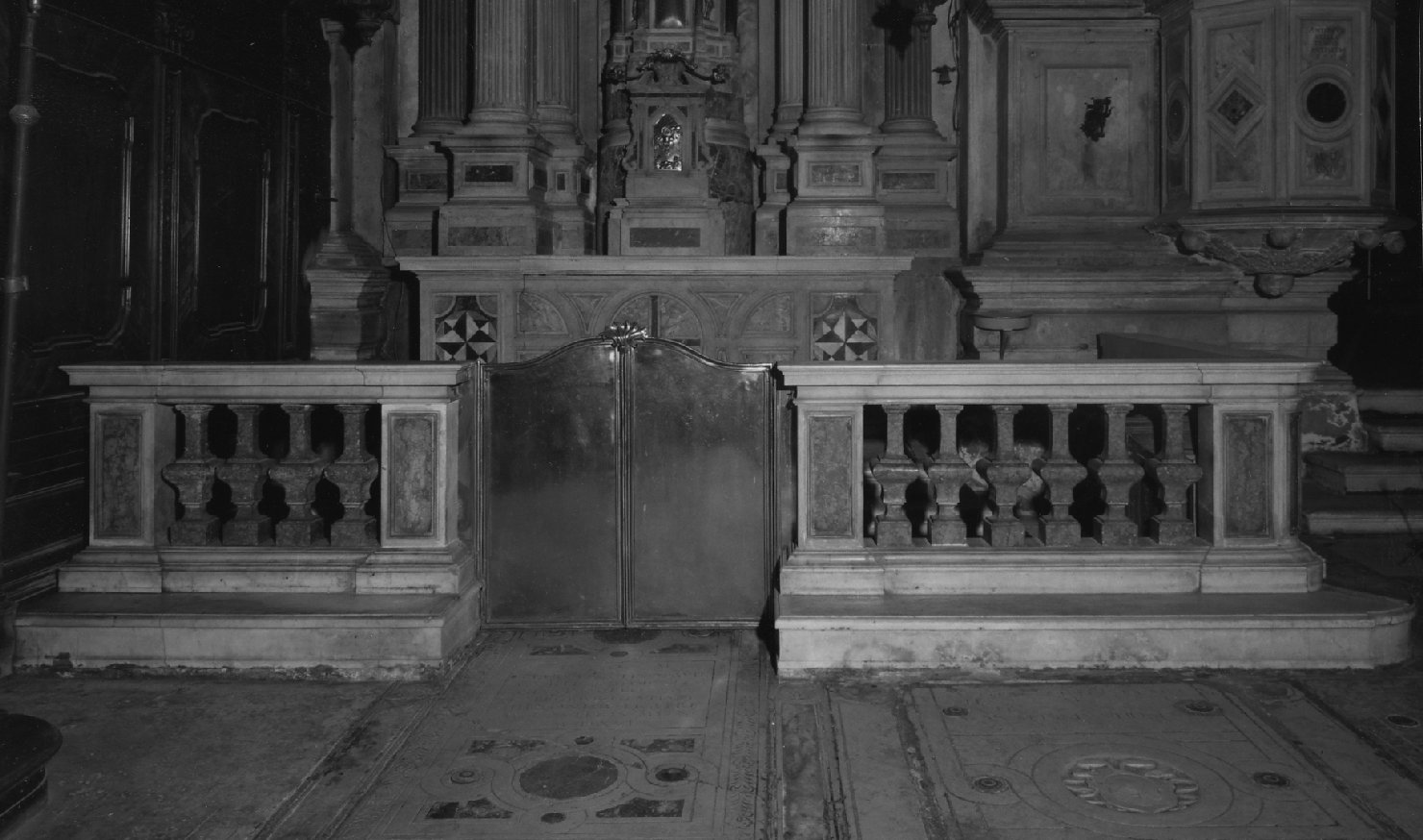 balaustrata di altare - bottega veneta (sec. XVII)
