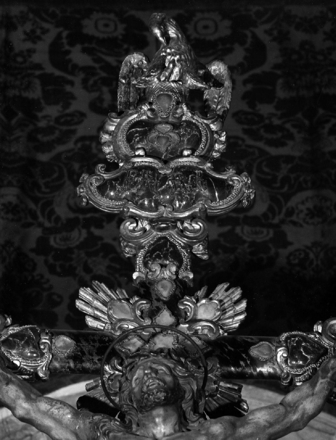 rilievo, elemento d'insieme - ambito veneto (sec. XVIII)