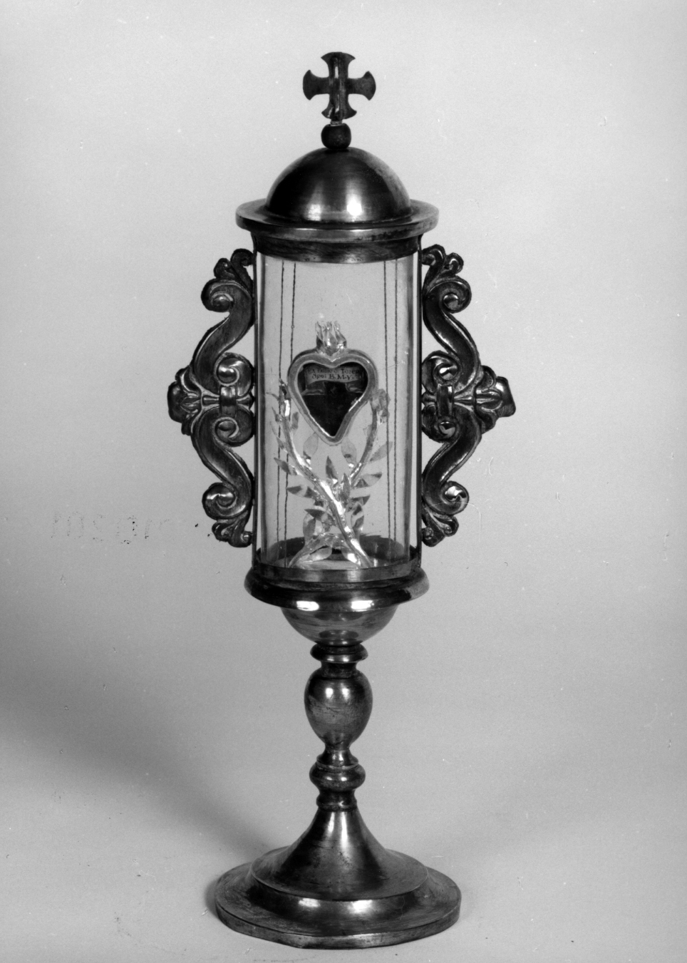 fiala di pellegrinaggio - bottega veneziana (terzo quarto sec. XIX)