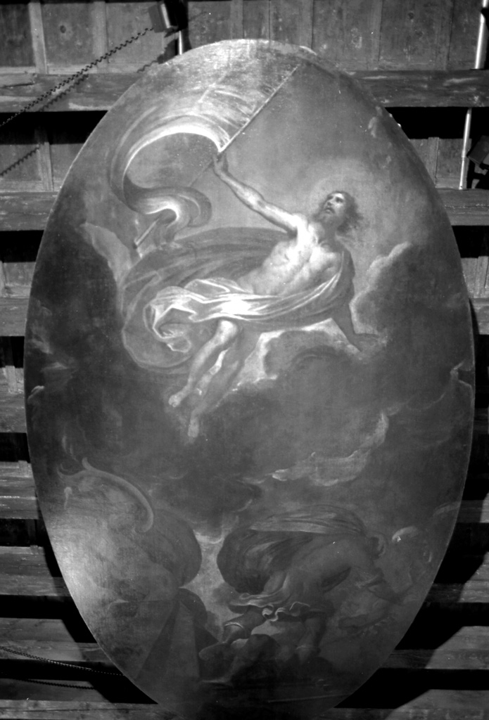 resurrezione di Cristo (dipinto) di Ricchi Pietro detto Lucchese (attribuito) (metà sec. XVII)