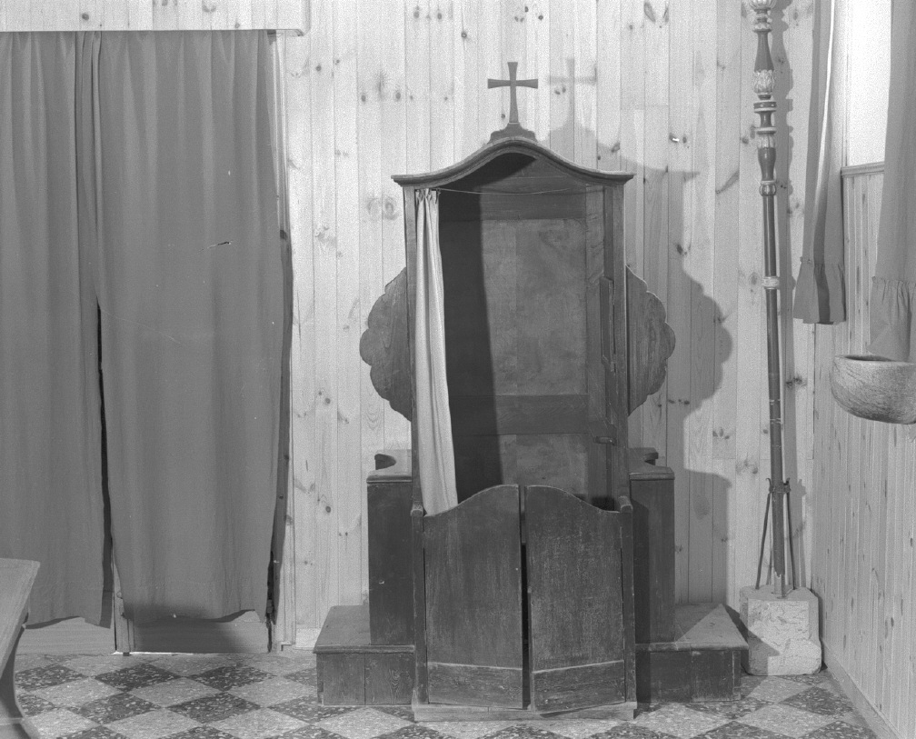 confessionale - bottega veneta (seconda metà sec. XVIII)