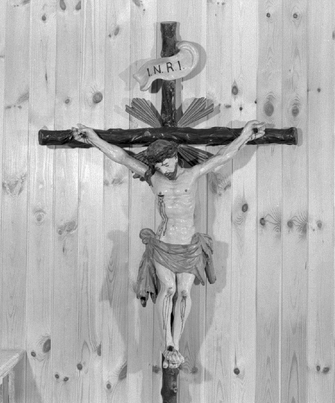 Cristo crocifisso (scultura) - ambito veneto (fine sec. XVII)