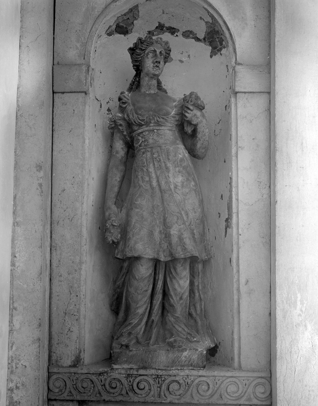 figura femminile (statua) - ambito veneto (terzo quarto sec. XVII)