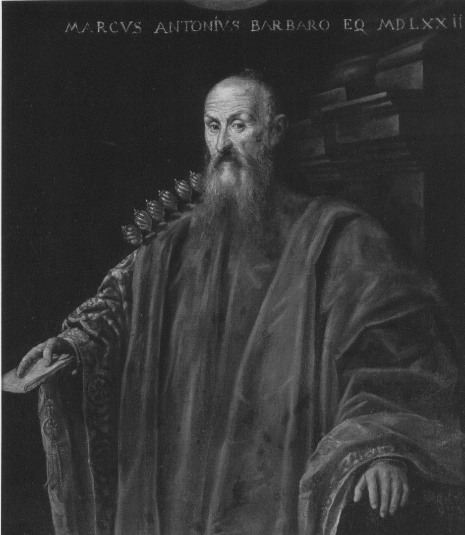 ritratto di Marcantonio Barbaro (dipinto) di Sustris Lambert (terzo quarto sec. XVI)