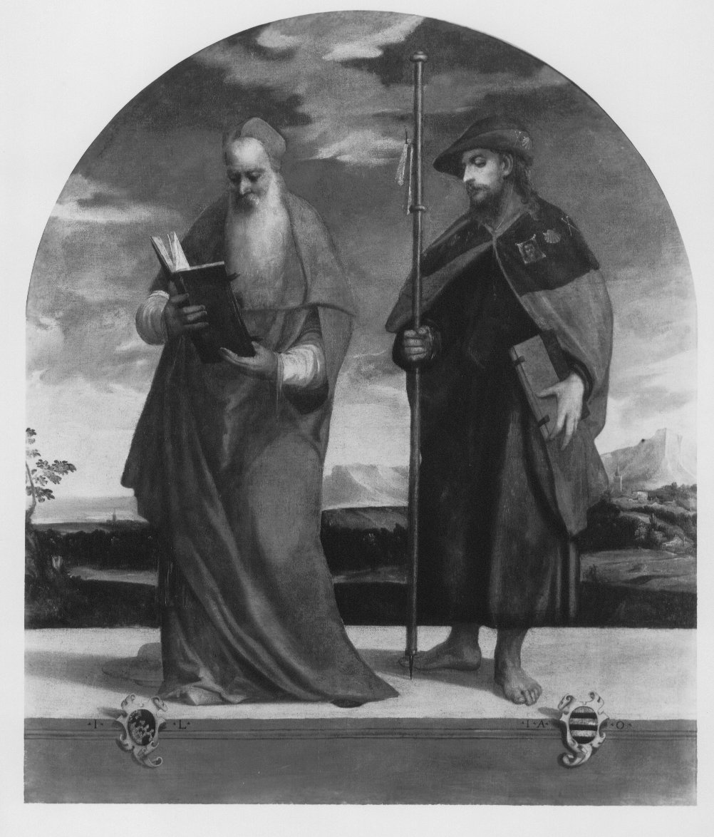 San Girolamo, San Giacomo Maggiore (dipinto) di De Pitati Bonifacio detto Bonifacio Veronese (secondo quarto sec. XVI)