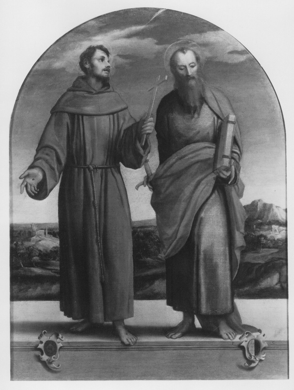San Francesco d'Assisi, San Paolo (dipinto) di De Pitati Bonifacio detto Bonifacio Veronese (secondo quarto sec. XVI)