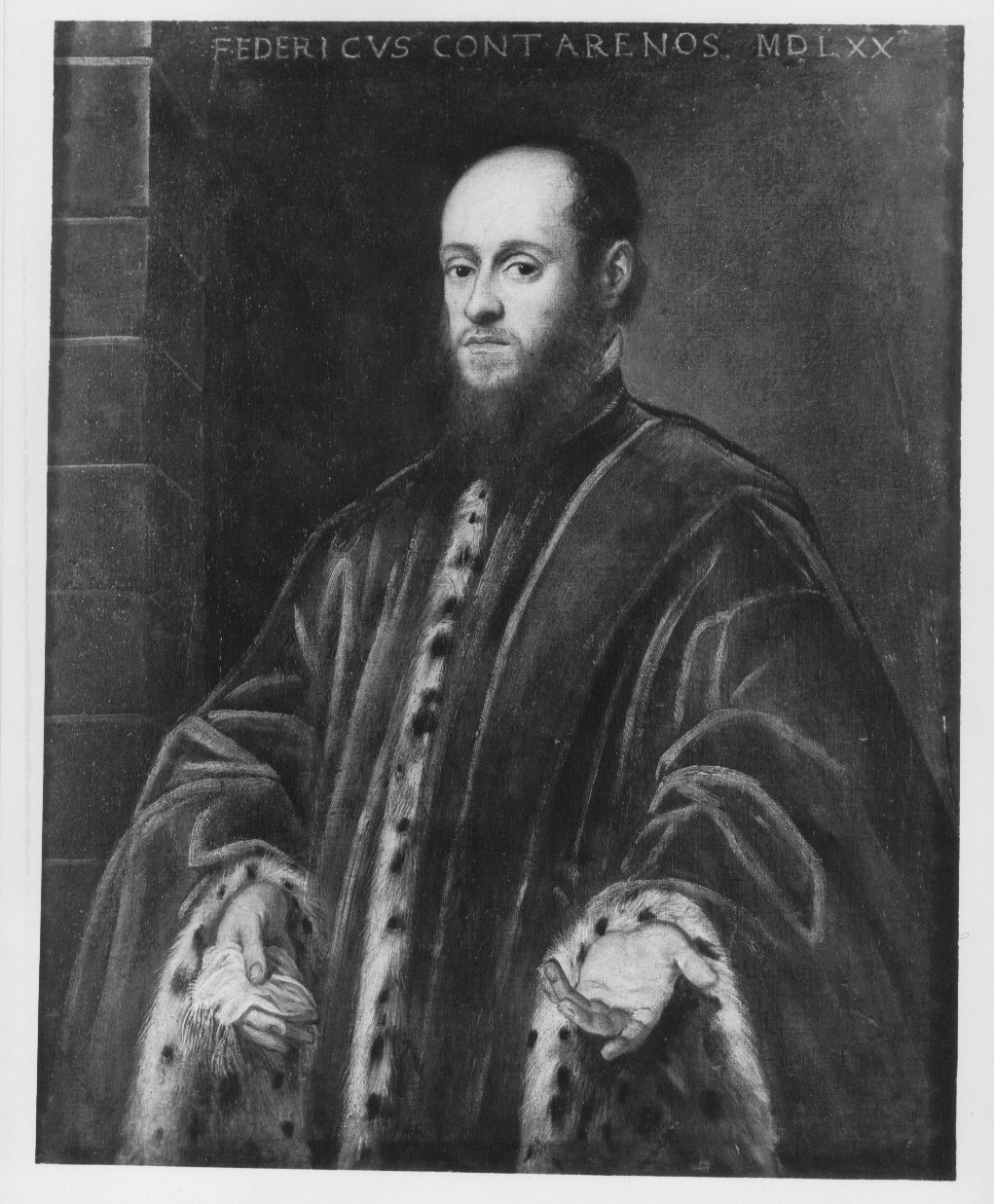 ritratto di Federico Contarini (dipinto) - ambito veneto (terzo quarto sec. XVI)
