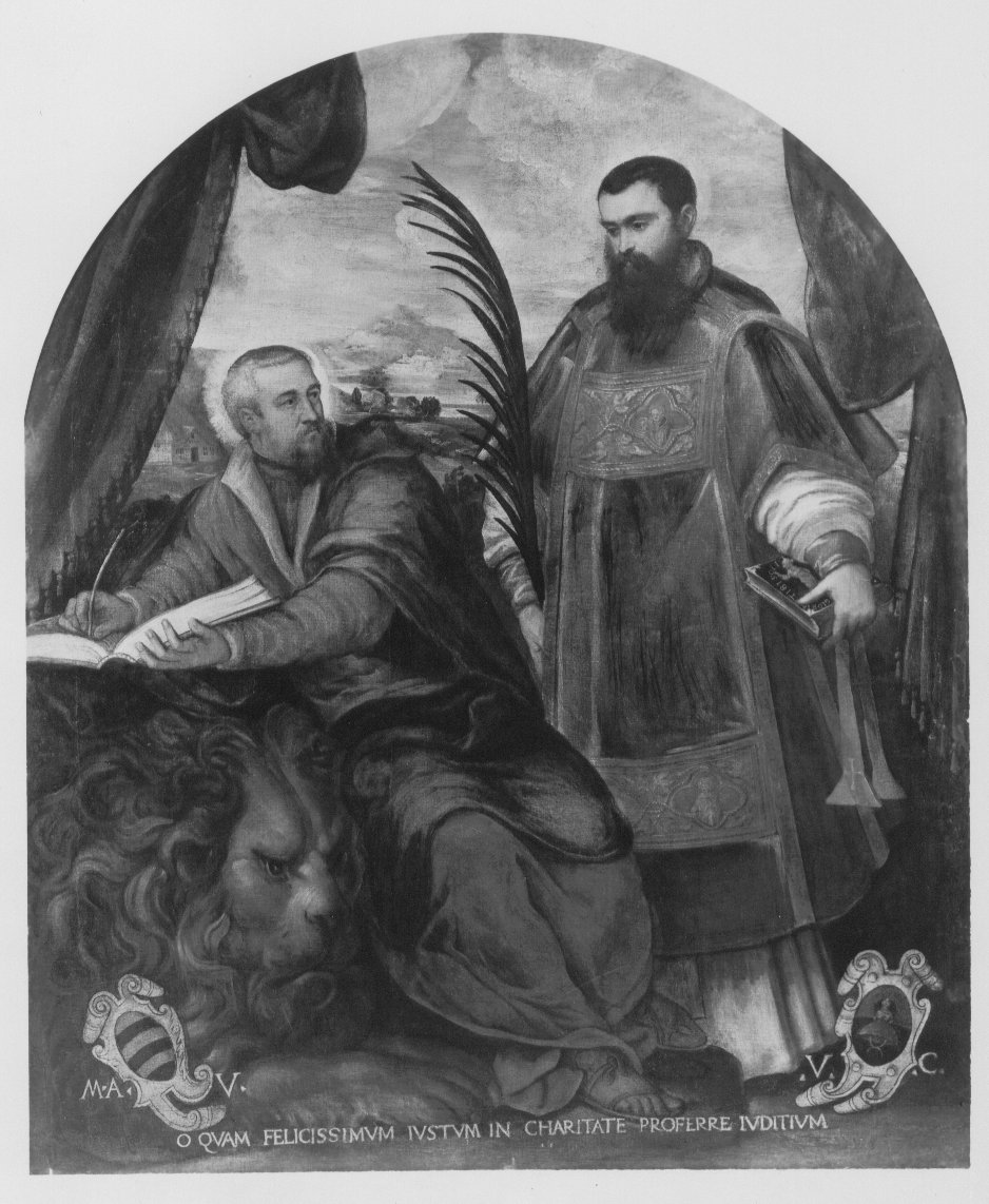 San Marco e San Vincenzo (dipinto) - ambito veneto (terzo quarto sec. XVI)