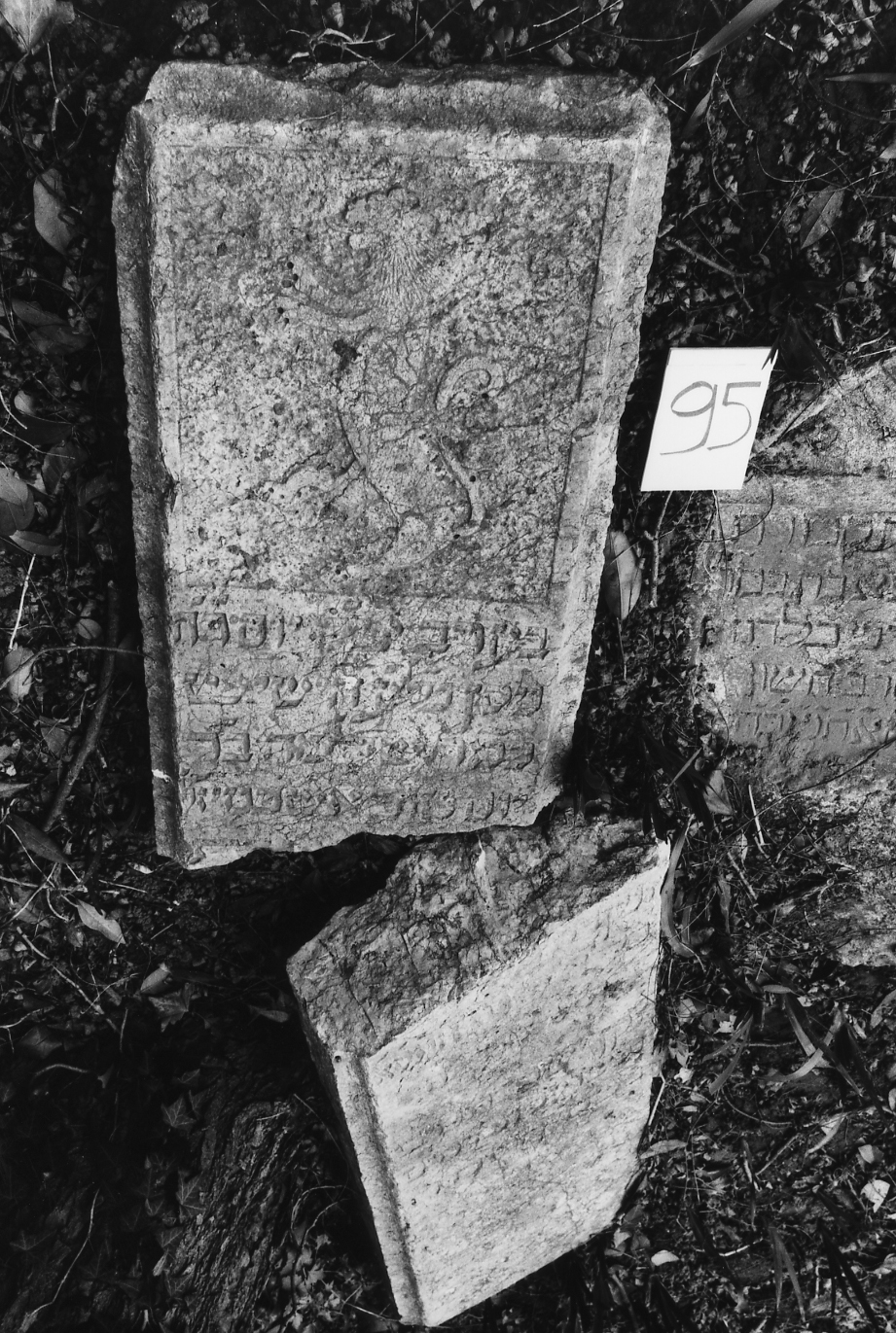 coperchio di sarcofago - ambito veneto (sec. XVII)