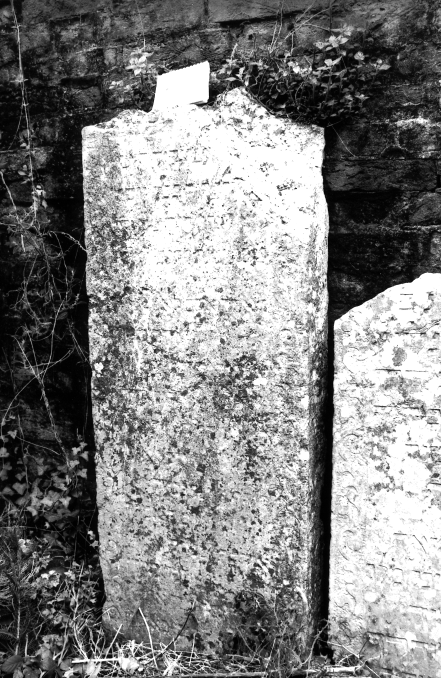 coperchio di sarcofago - ambito veneto (sec. XVII)