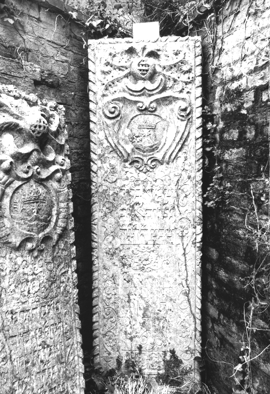 coperchio di sarcofago - ambito veneto (sec. XVII)