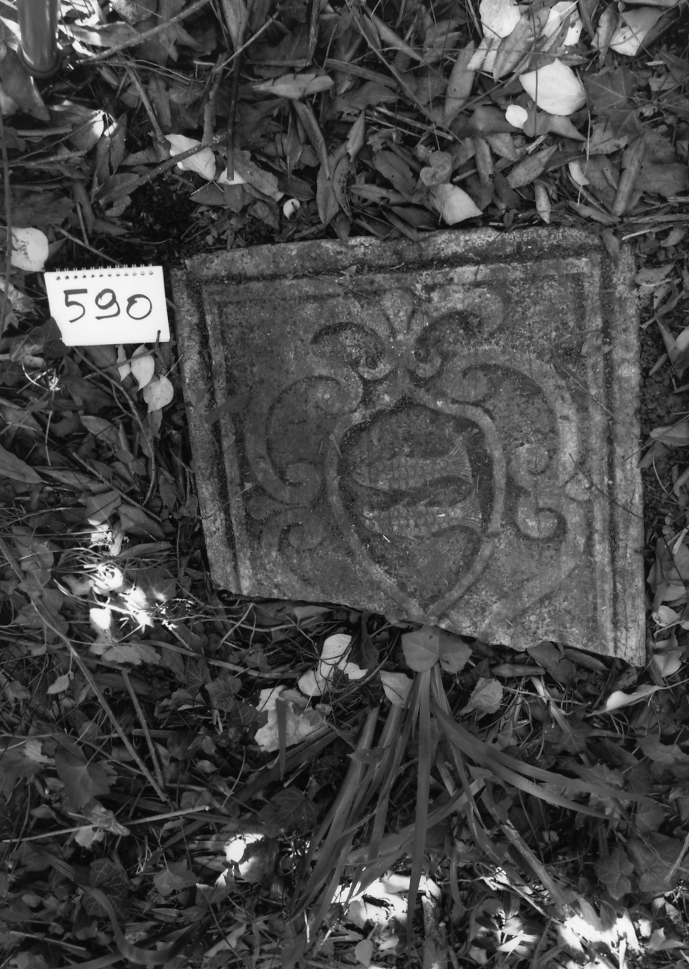 stemma (coperchio di sarcofago) - ambito veneto (sec. XVII)