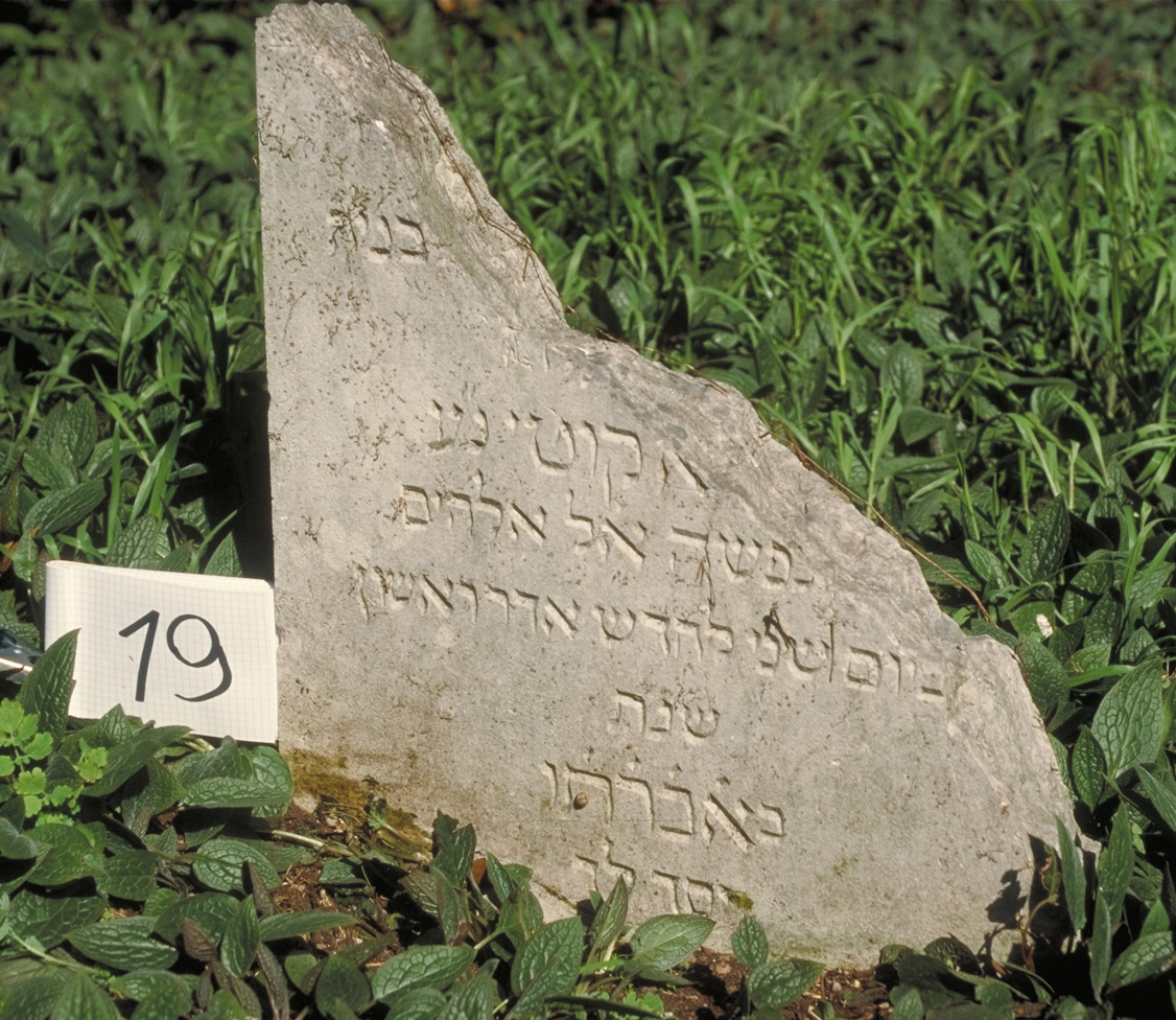 iscrizione (lapide tombale) - ambito veneto (sec. XIX)