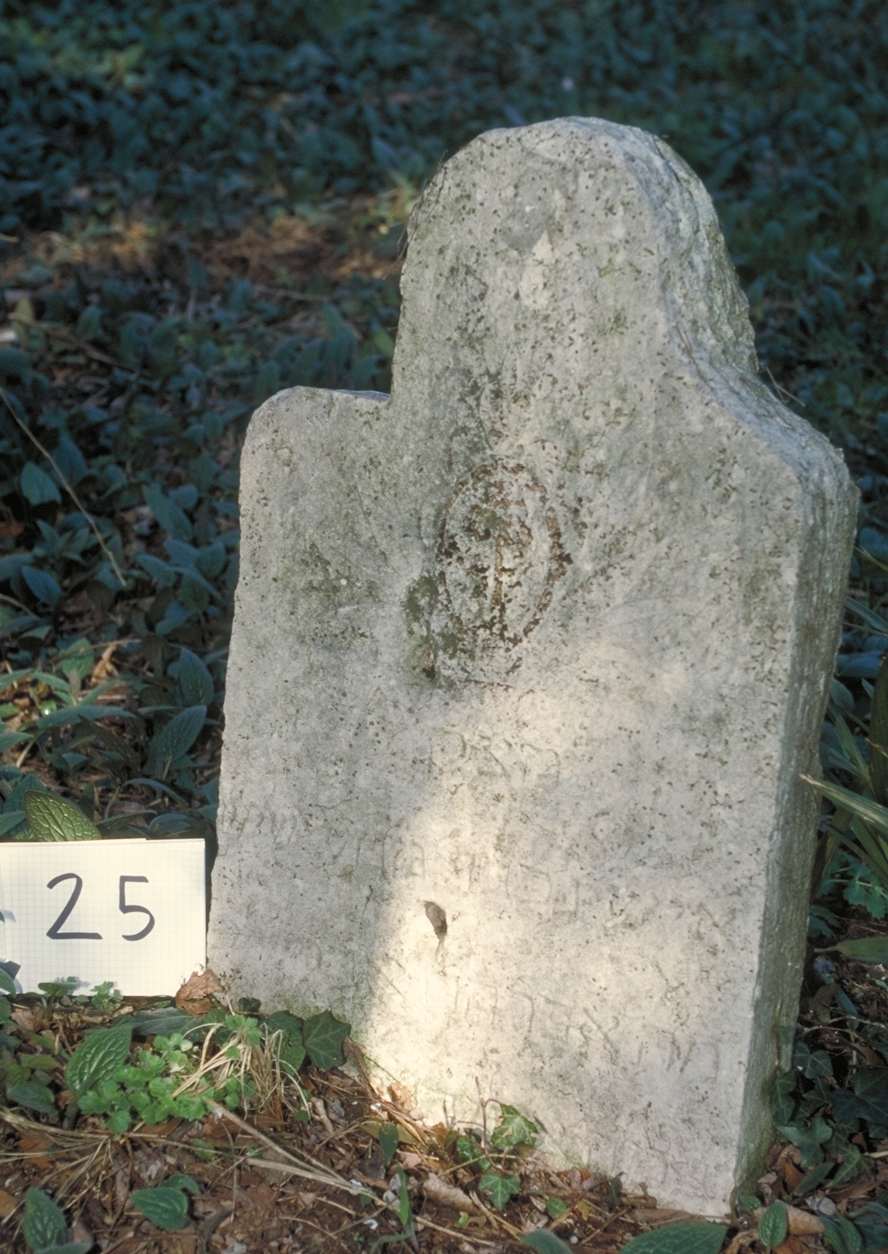 iscrizione (lapide tombale) - ambito veneto (sec. XIX)