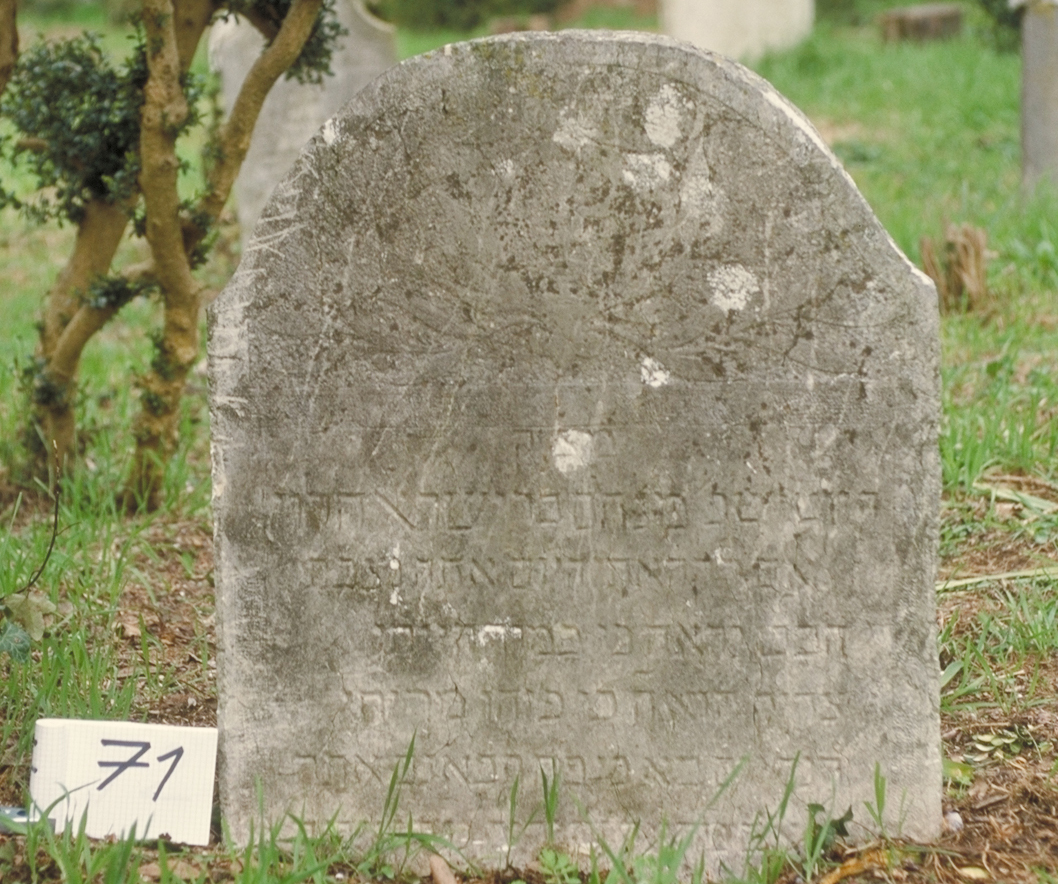 iscrizione (lapide tombale) - ambito veneto (sec. XIX)