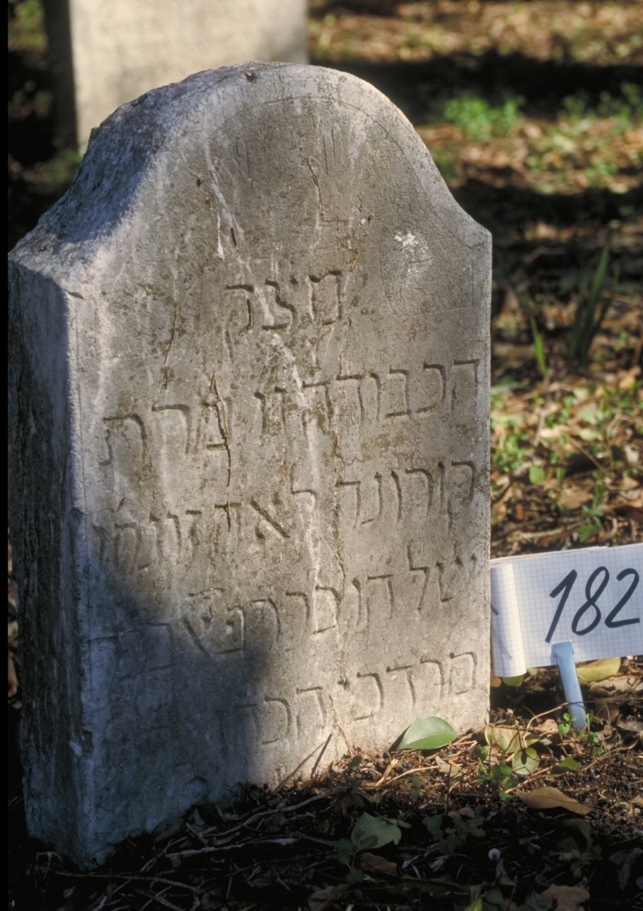 iscrizione (lapide tombale) - ambito veneto (sec. XIX)