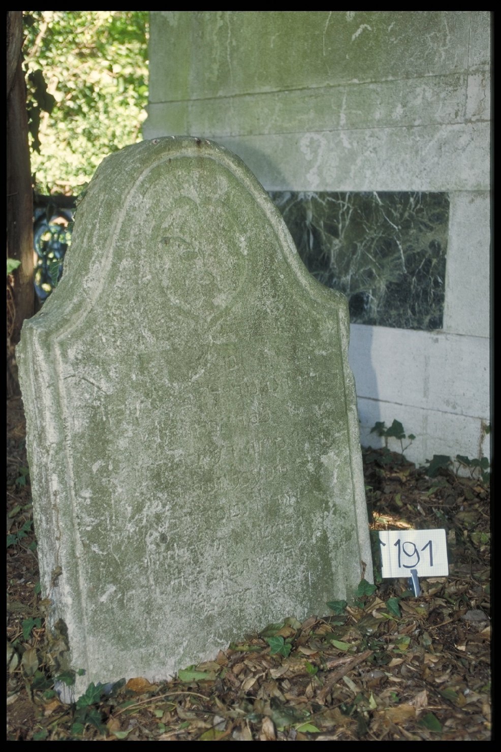 iscrizione (lapide tombale) - ambito veneto (sec. XIX)