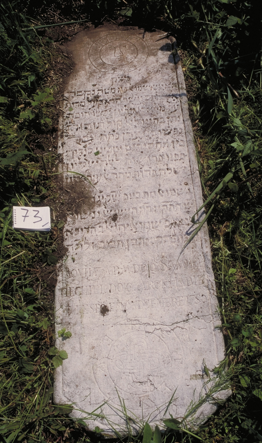 iscrizione (coperchio di sarcofago) - ambito veneto (sec. XVIII)