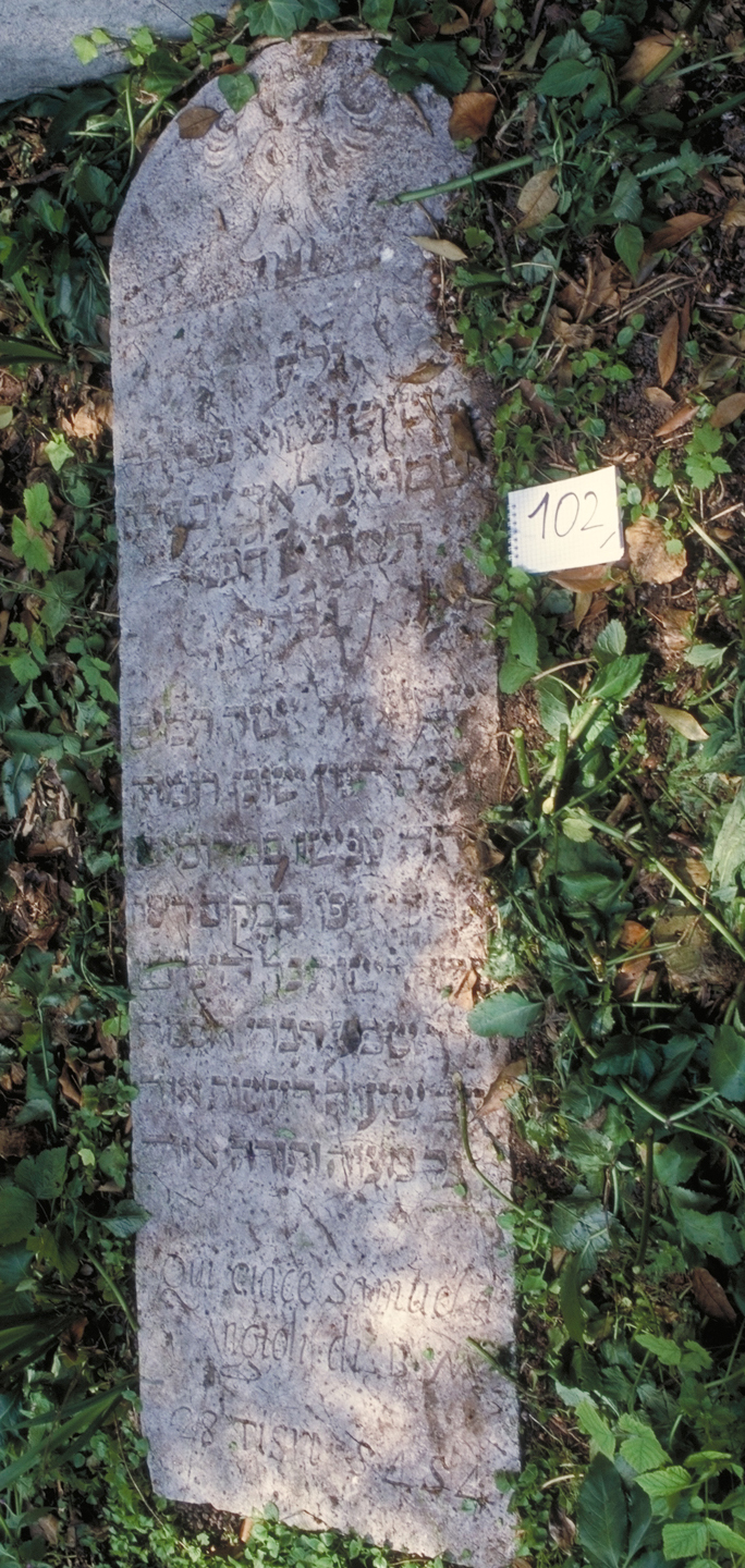 iscrizione (coperchio di sarcofago) - ambito veneto (sec. XVII)