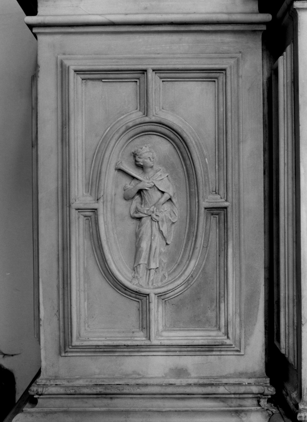Gloria (rilievo, elemento d'insieme) di Fabris Michele detto Ongaro, Longhena Baldassarre (sec. XVII)