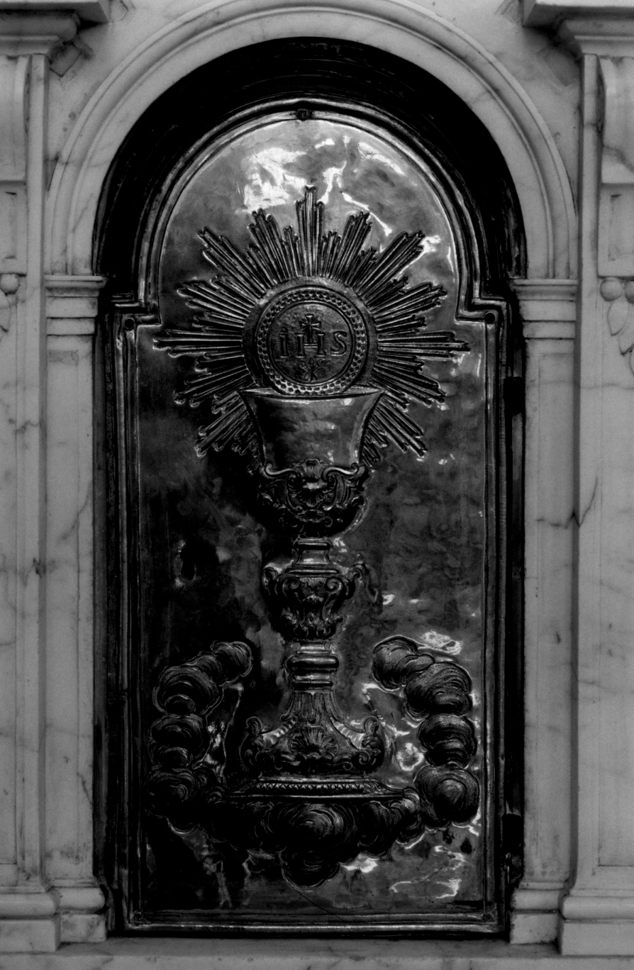 sportello di tabernacolo, elemento d'insieme - ambito veneto (prima metà sec. XIX)