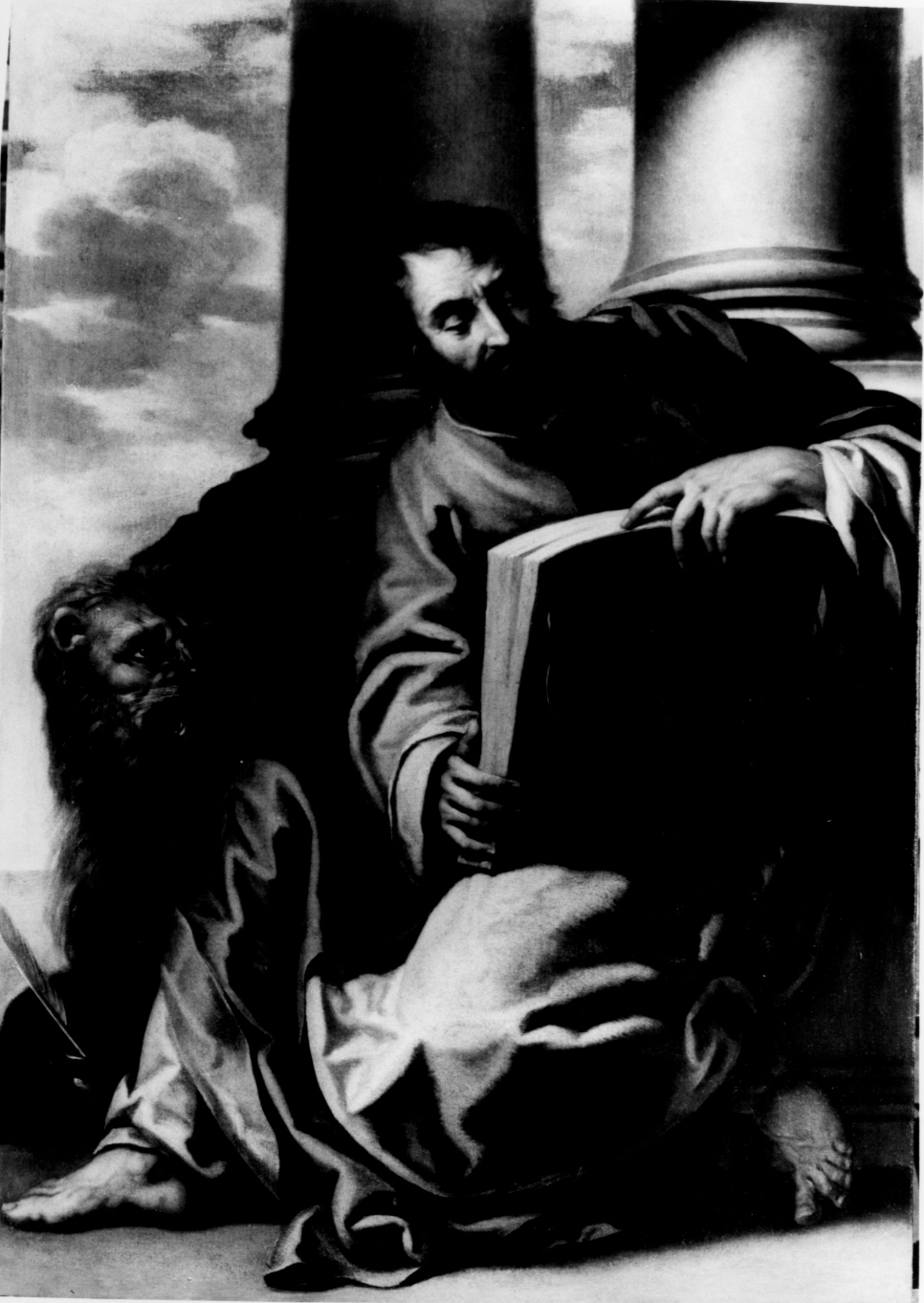 San Marco Evangelista (dipinto) di Triva Antonio Domenico (sec. XVII)