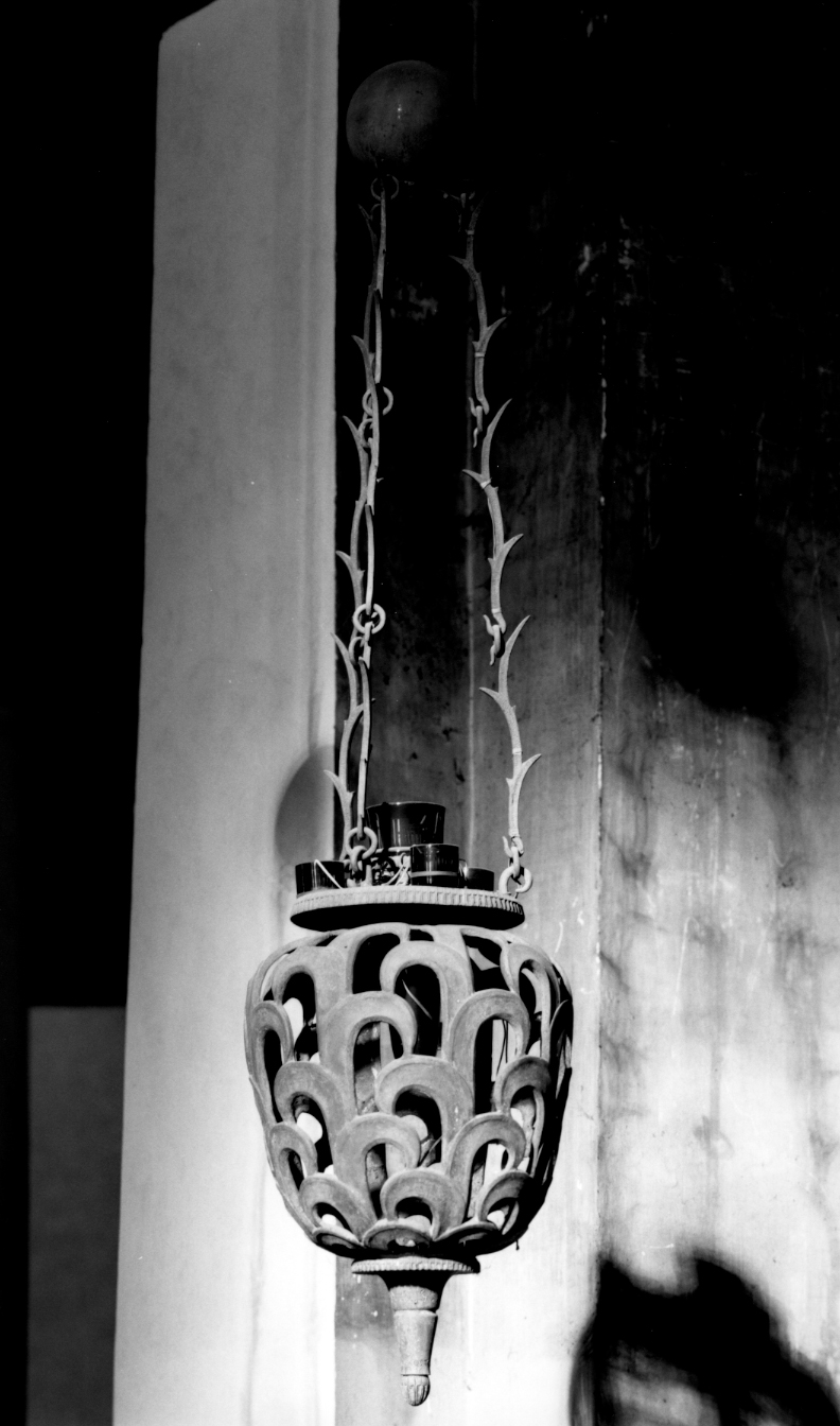 lampada pensile di Renosto Renato (sec. XX)