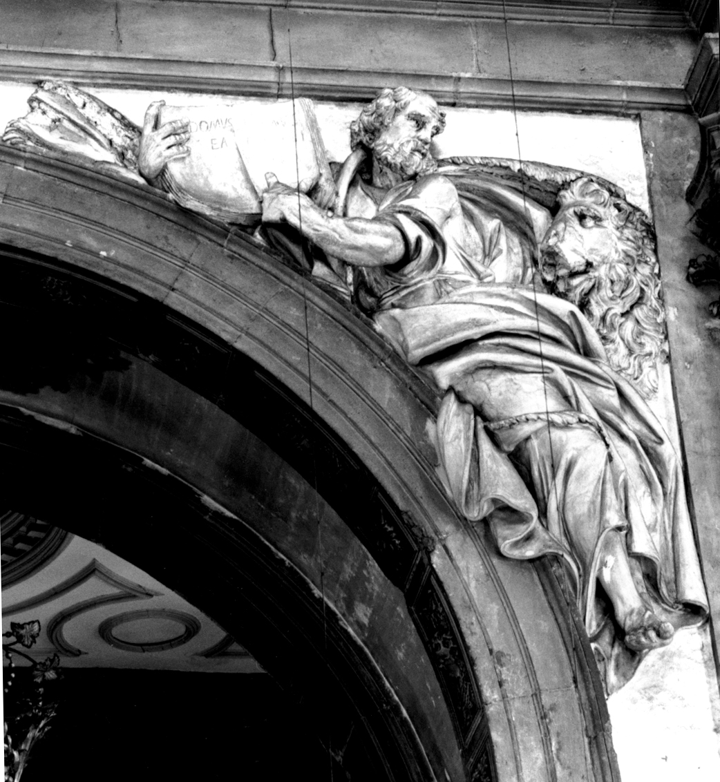 San Marco Evangelista (statua) di Ruer Tommaso (sec. XVII)