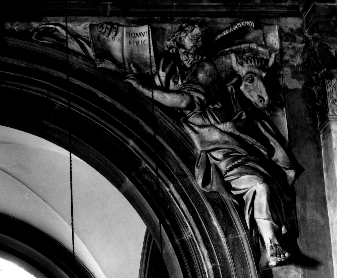 San Luca (statua) di Ruer Tommaso (sec. XVII)