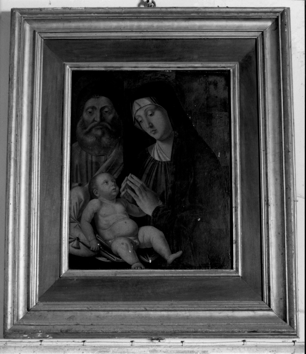 Sacra Famiglia (dipinto) di Jacopo da Valenza (secc. XV/ XVI)
