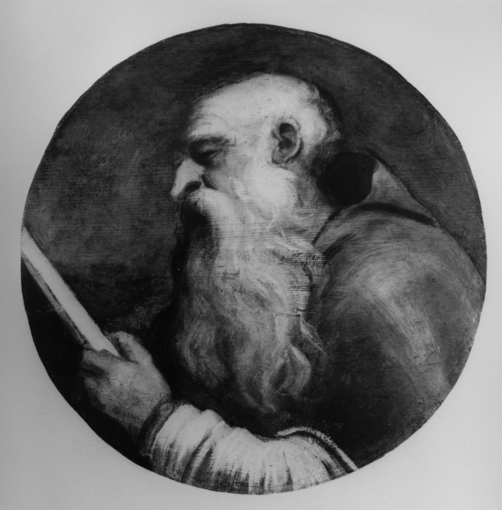 San Girolamo (dipinto) di Vecellio Tiziano (bottega) (sec. XVI)