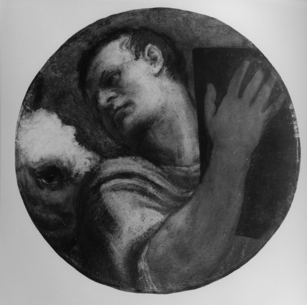 San Luca (dipinto) di Vecellio Tiziano (bottega) (sec. XVI)