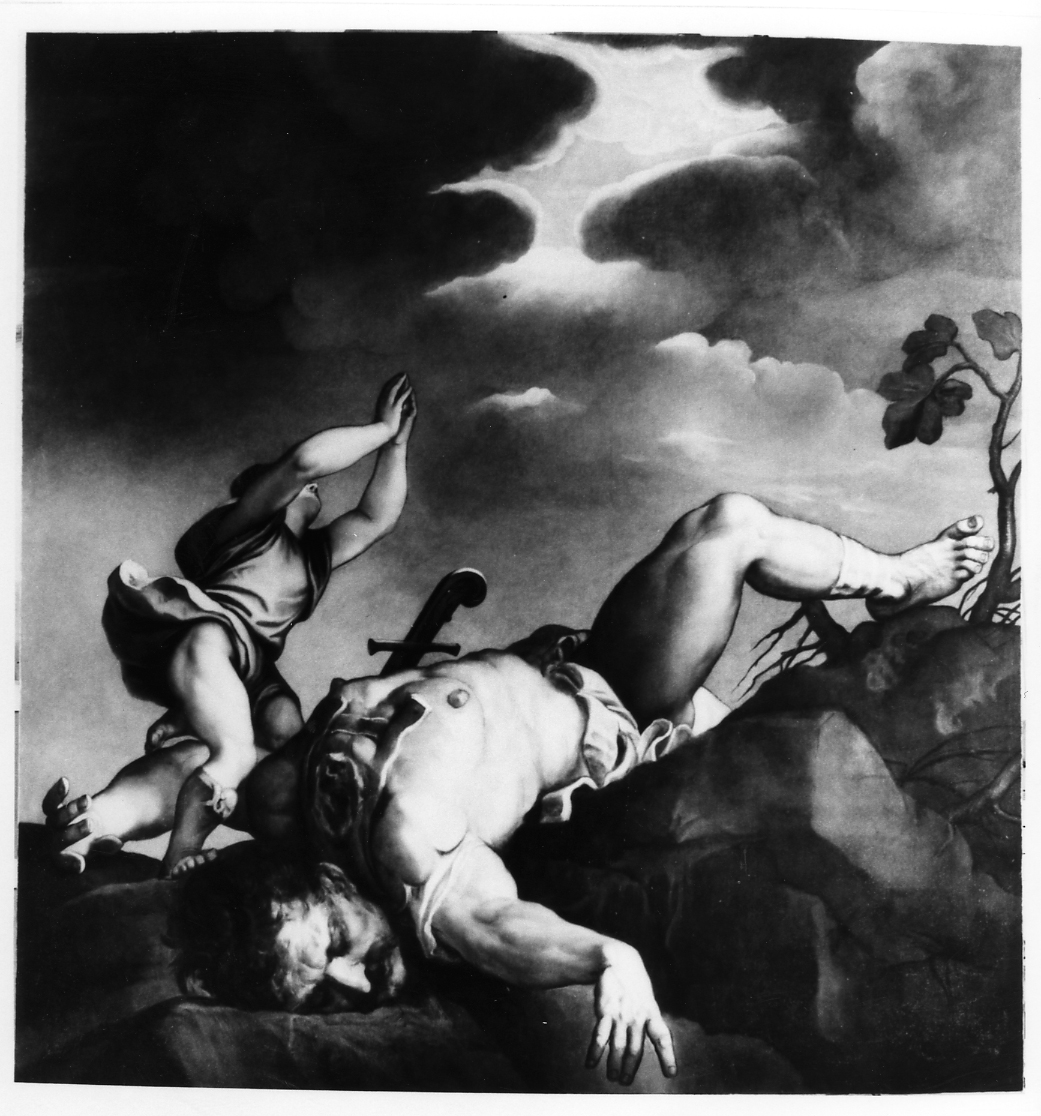 David e Golia (dipinto) di Vecellio Tiziano (sec. XVI)