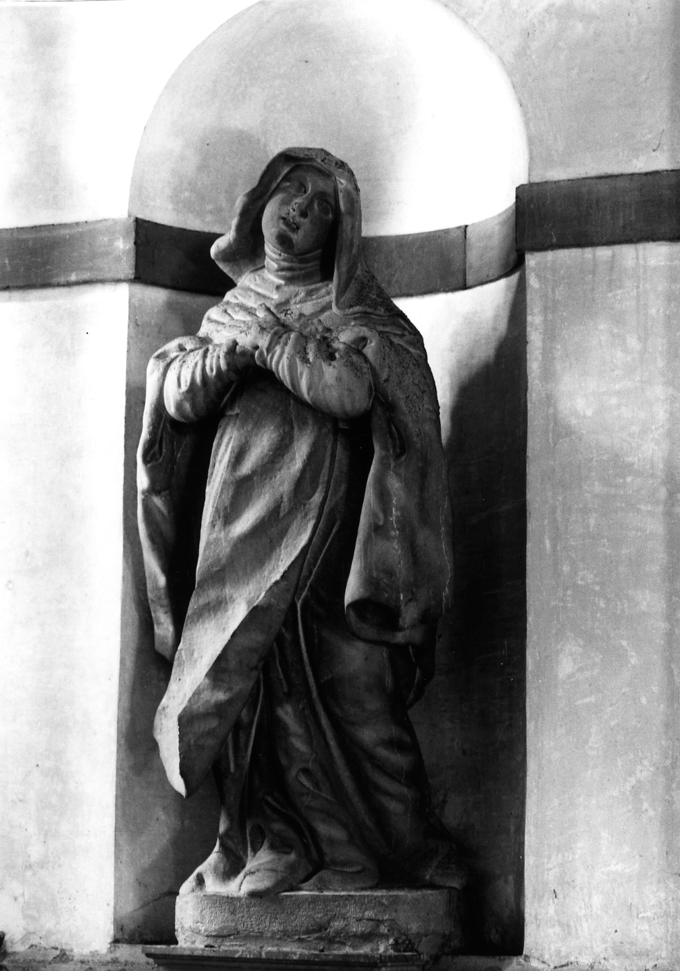 Beata Giuliana di Collalto (statua) di Ruer Tommaso (sec. XVII)