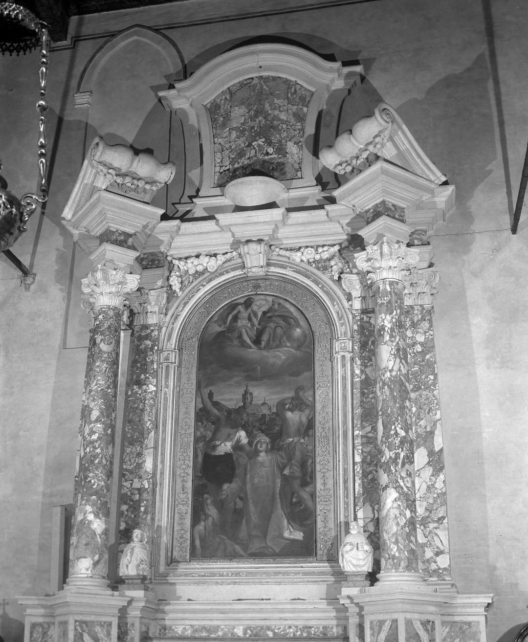 alzata, elemento d'insieme di Gaspari Antonio (attribuito) (prima metà sec. XVIII)