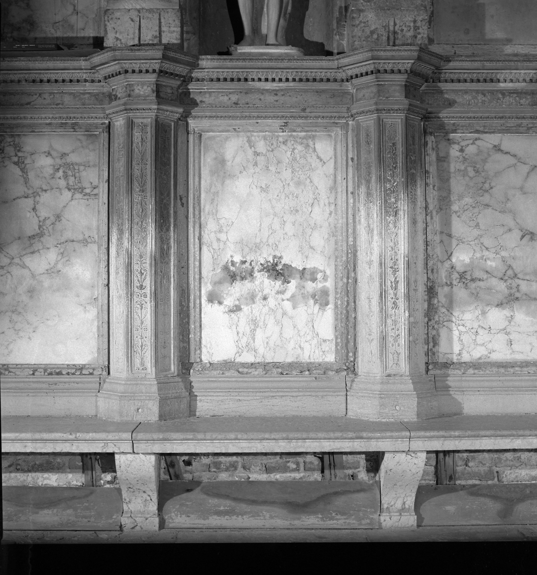 stallo, serie di Gambello Antonio (attribuito) (seconda metà sec. XV)