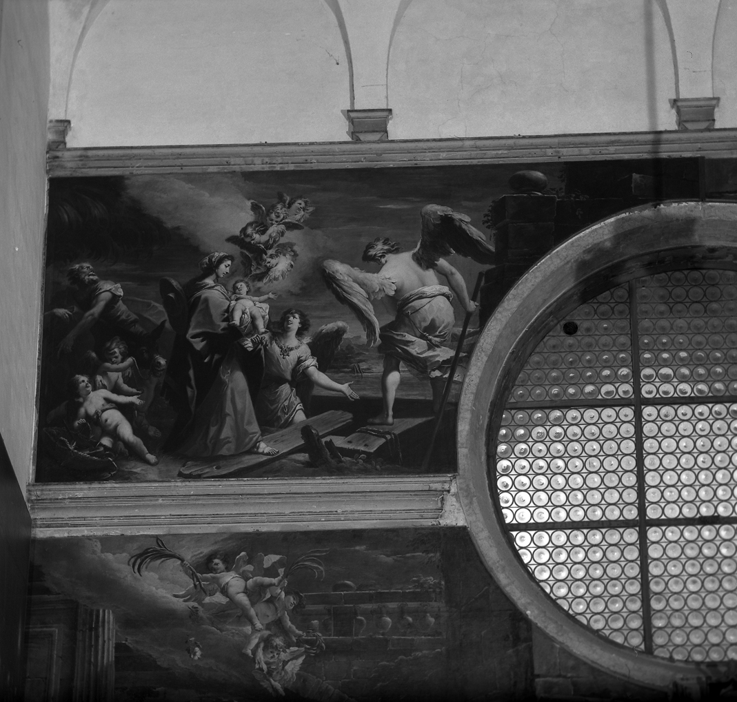 fuga in Egitto (dipinto, elemento d'insieme) di Diziani Gaspare (sec. XVIII)