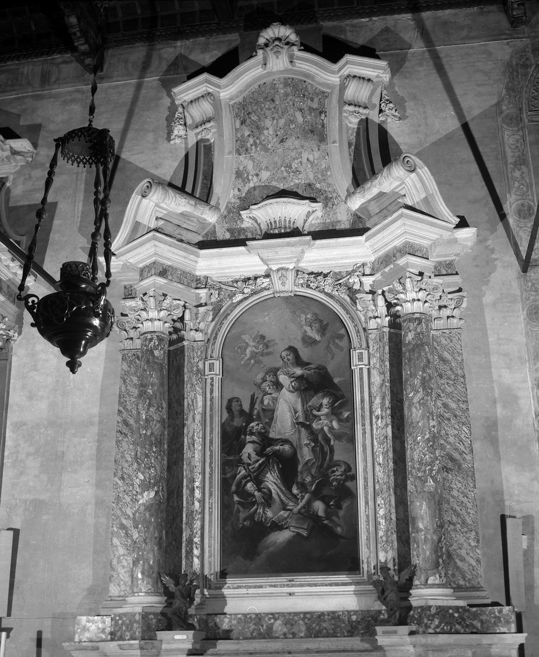 alzata, elemento d'insieme di Gaspari Antonio (prima metà sec. XVIII)