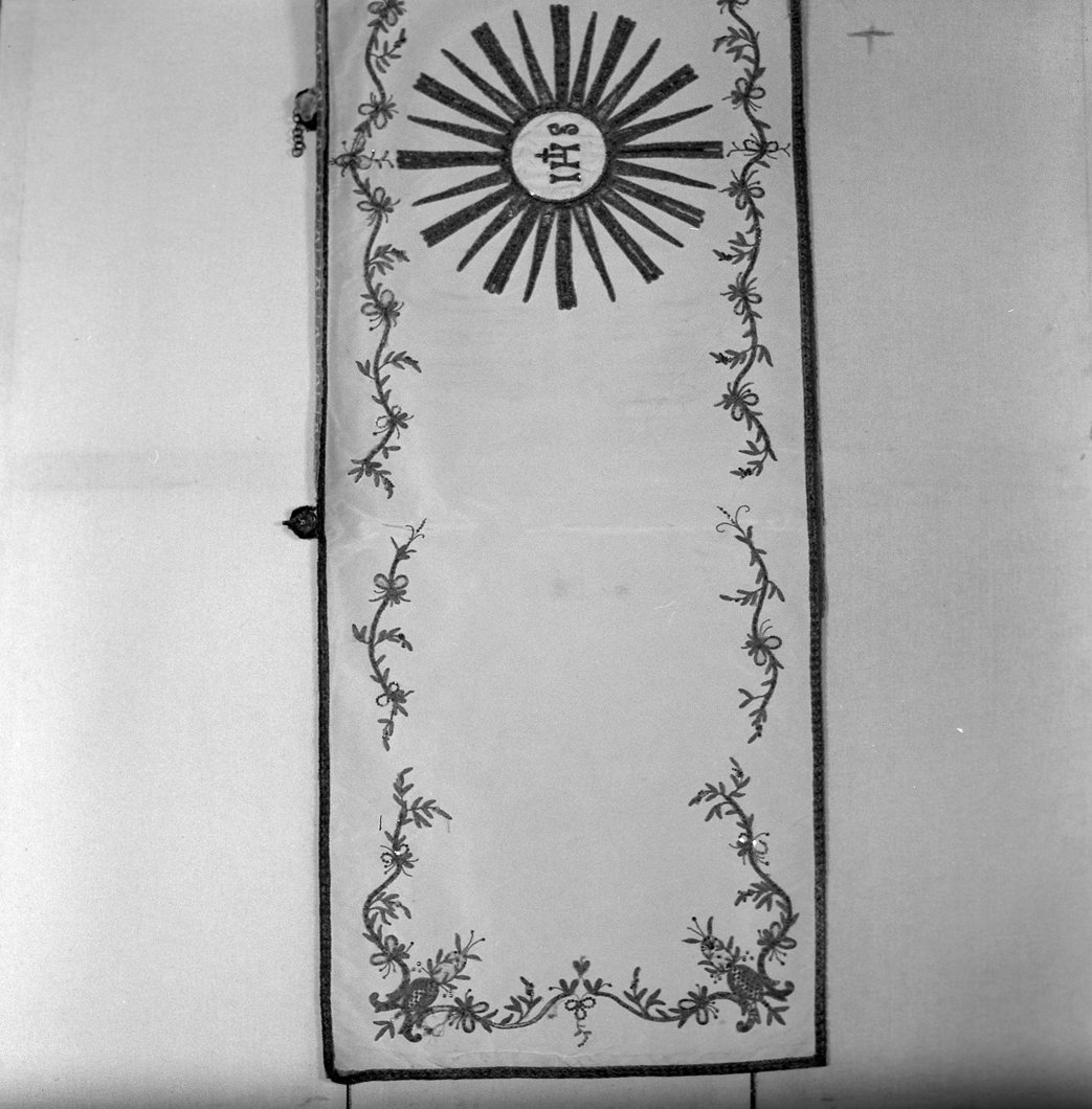 velo omerale - manifattura italiana (sec. XIX)