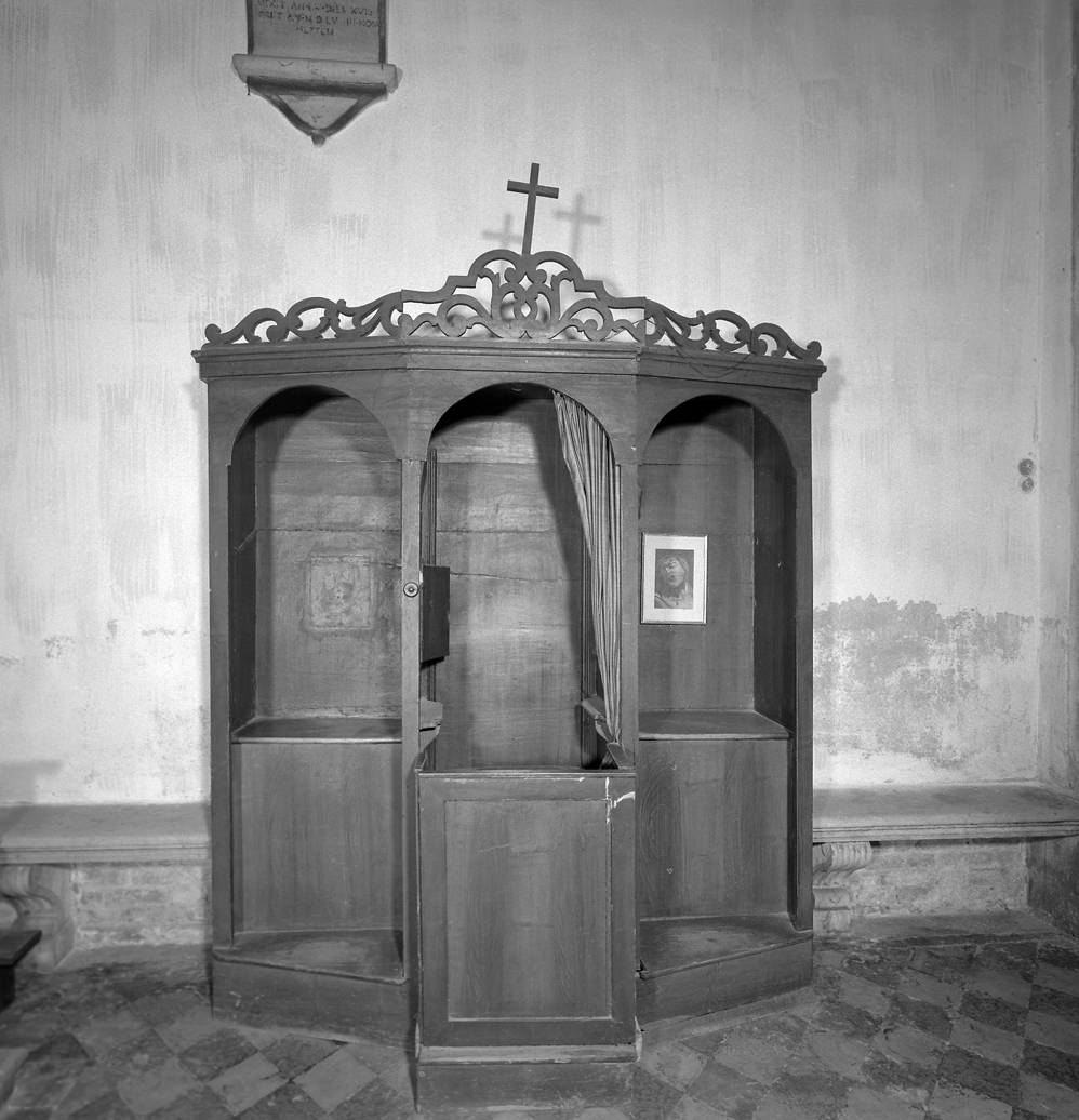 confessionale - ambito veneziano (sec. XX)