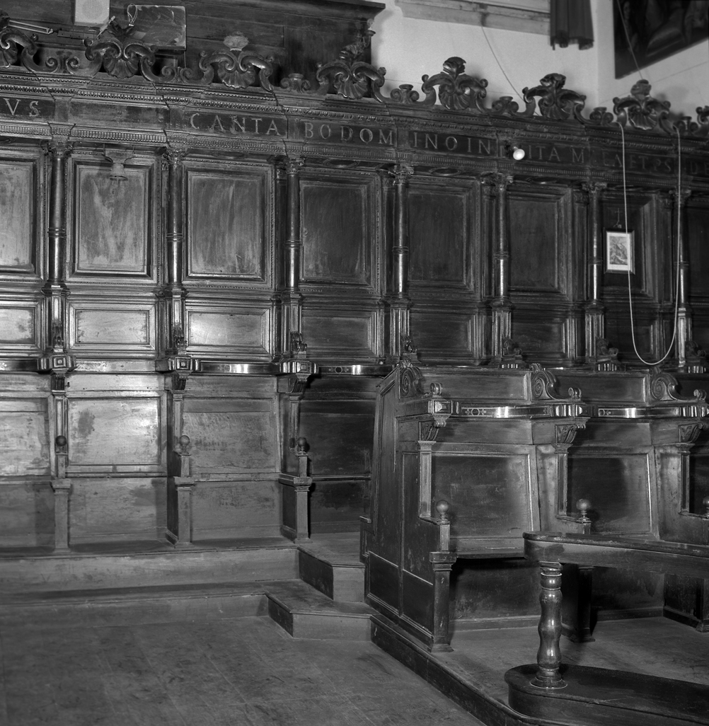 stalli del coro - bottega veneziana (sec. XVI)