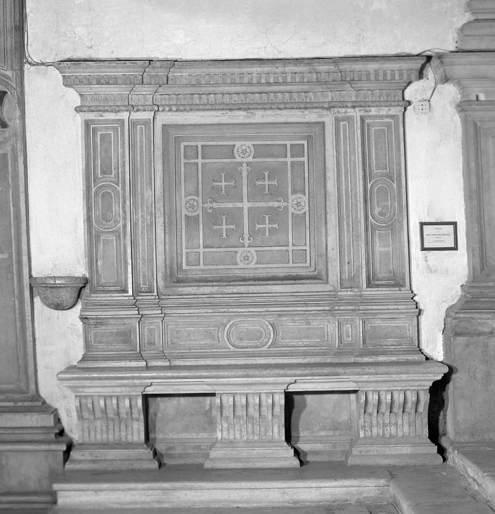 dossale - ambito veneziano (sec. XVII)