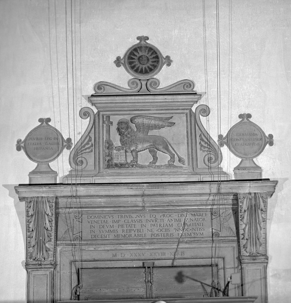 Leone marciano andante, leone (monumento) di Tatti Jacopo detto Jacopo Sansovino (scuola) (sec. XVI)